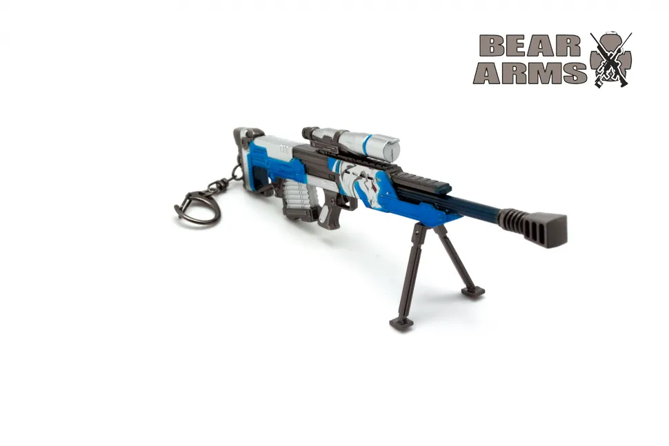 Брелок Microgun M Barrett M95 (Blue edition) Крупнокалиберная снайперская винтовка
