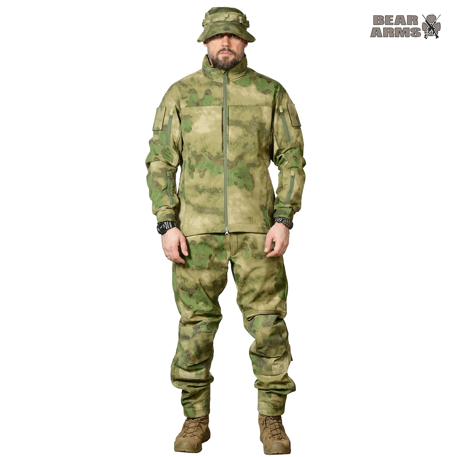 Куртка тактическая 5.45 Design Softshell "Манул"