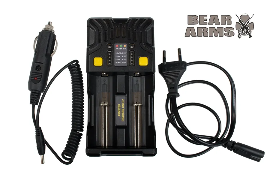Зарядное устройство универсальное Armytek с автомобильным адаптером